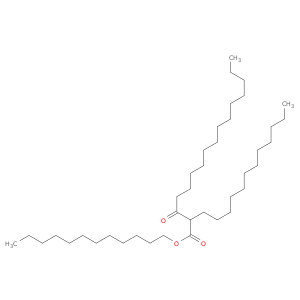 Hexadecanoic acid, 2-dodecyl-3-oxo-, dodecyl ester