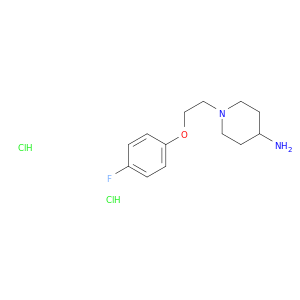 1-[2-(4-Fluorophenoxy)ethyl]piperidin-4-amine dihydrochloride