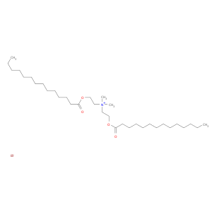 Ethanaminium,N,N-dimethyl-2-[(1-oxotetradecyl)oxy]-N-[2-[(1-oxotetradecyl)oxy]ethyl]-,bromide (1:1)