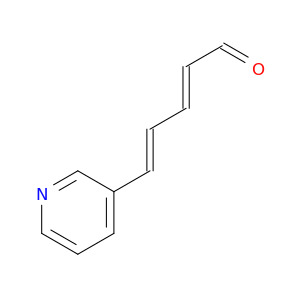 2,4-Pentadienal, 5-(3-pyridinyl)-, (2E,4E)-