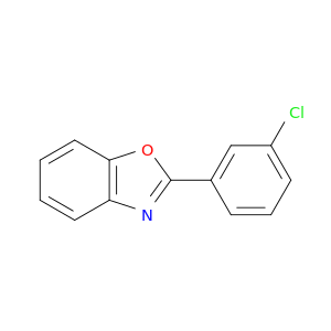 Benzoxazole,2-(3-chlorophenyl)-