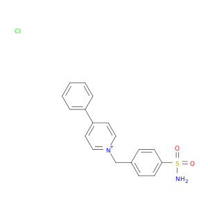 Pyridinium, 1-[[4-(aminosulfonyl)phenyl]methyl]-4-phenyl-, chloride