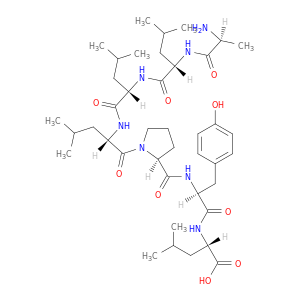 L-Leucine, L-alanyl-L-leucyl-L-leucyl-L-leucyl-L-prolyl-L-tyrosyl-