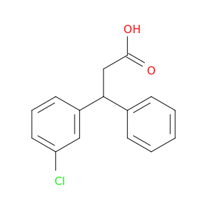 3-(3-Chlorophenyl)-3-phenylpropanoic acid