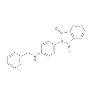 1H-Isoindole-1,3(2H)-dione, 2-[4-[(phenylmethyl)amino]phenyl]-