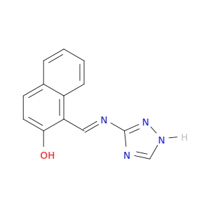 1-[(E)-(1H-1,2,4-TRIAZOL-3-YLIMINO)METHYL]-2-NAPHTHOL