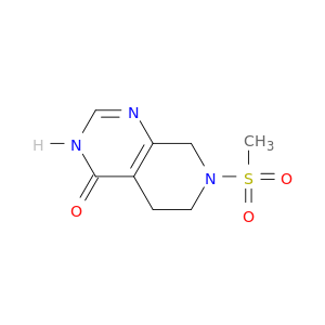 7-Methanesulfonyl-3H,4H,5H,6H,7H,8H-pyrido[3,4-d]pyrimidin-4-one