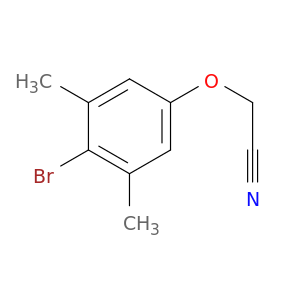 2-(4-Bromo-3,5-dimethylphenoxy)acetonitrile