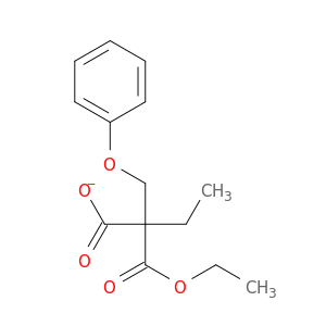 Propanedioic acid, ethyl(phenoxymethyl)-, monoethyl ester