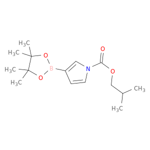 Isobutyl 3-(4,4,5,5-tetramethyl-1,3,2-dioxaborolan-2-yl)-1H-pyrrole-1-carboxylate