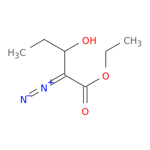 Pentanoic acid, 2-diazo-3-hydroxy-, ethyl ester