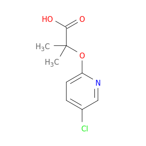 Propanoic acid, 2-[(5-chloro-2-pyridinyl)oxy]-2-methyl-