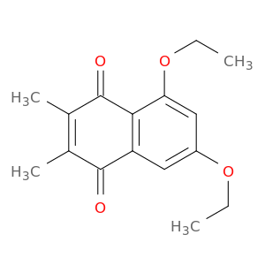 1,4-Naphthalenedione, 5,7-diethoxy-2,3-dimethyl-