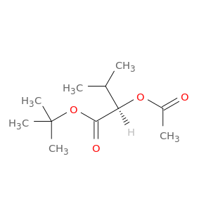 (R)-2-乙酰氧基-3-甲基丁酸叔丁酯