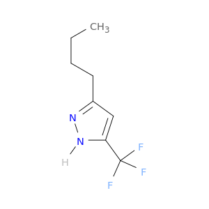 1H-Pyrazole, 3-butyl-5-(trifluoromethyl)-