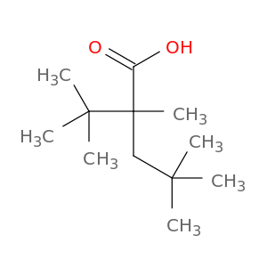 Pentanoic acid, 2-(1,1-dimethylethyl)-2,4,4-trimethyl-
