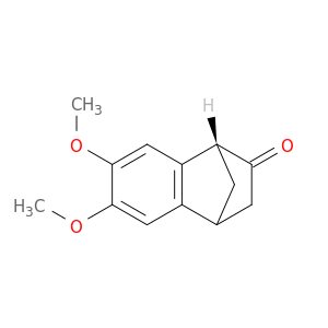 1,4-Methanonaphthalen-2(1H)-one, 3,4-dihydro-6,7-dimethoxy-, (1R)-