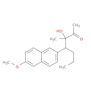 2-Heptanone, 3-hydroxy-4-(6-methoxy-2-naphthalenyl)-3-methyl-