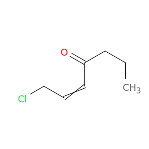 2-Hepten-4-one, 1-chloro-