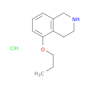 Isoquinoline, 1,2,3,4-tetrahydro-5-propoxy-, hydrochloride