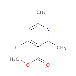 methyl 4-chloro-2,6-dimethylpyridine-3-carboxylate