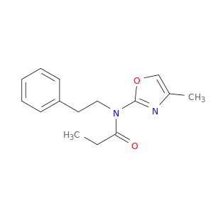 Propanamide, N-(4-methyl-2-oxazolyl)-N-(2-phenylethyl)-