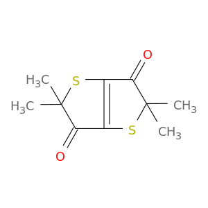 Thieno[3,2-b]thiophene-3,6(2H,5H)-dione, 2,2,5,5-tetramethyl-