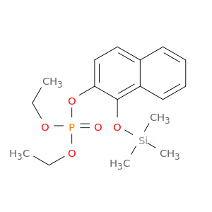 Phosphoric acid, diethyl 1-[(trimethylsilyl)oxy]-2-naphthalenyl ester