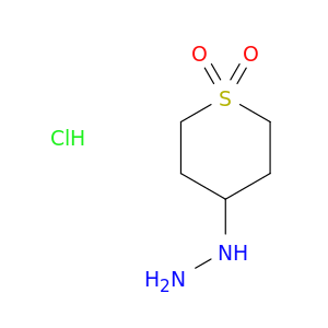 4-肼基四氢-2H-噻喃1,1-二氧化物盐酸盐