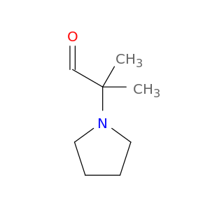 2-methyl-2-(pyrrolidin-1-yl)propanal