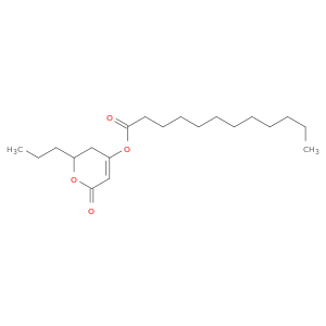 Dodecanoic acid, 3,6-dihydro-6-oxo-2-propyl-2H-pyran-4-yl ester