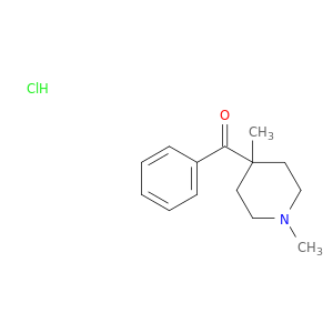 Methanone, (1,4-dimethyl-4-piperidinyl)phenyl-, hydrochloride