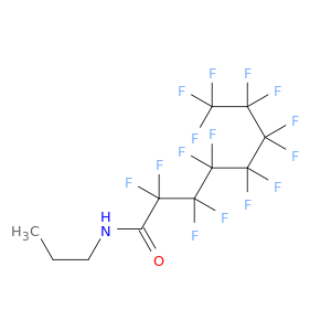 Octanamide, 2,2,3,3,4,4,5,5,6,6,7,7,8,8,8-pentadecafluoro-N-propyl-