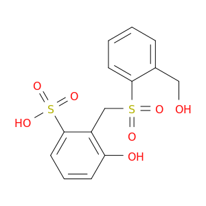 HYDROXY[(HYDROXYMETHYLPHENYL)SULFONYL]METHYLBENZENESULFONIC ACID