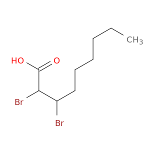 Nonanoic acid, 2,3-dibromo-