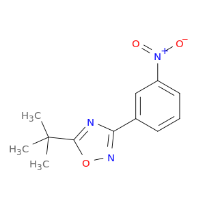 5-叔丁基-3-(3-硝基苯基)-1,2,4-恶二唑