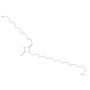 2-Oxetanone, 3-hexadecyl-4-undecylidene-