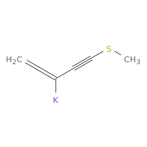Potassium, [1-[(methylthio)ethynyl]-1,2-propadienyl]-