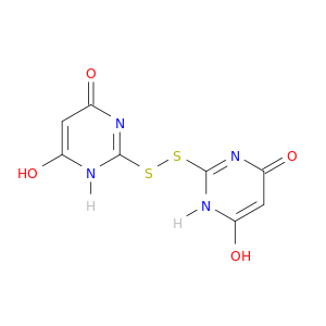 4(1H)-Pyrimidinone, 2,2'-dithiobis[6-hydroxy-