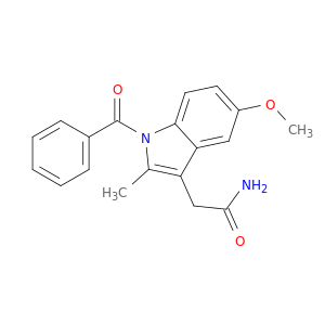 1H-Indole-3-acetamide, 1-benzoyl-5-methoxy-2-methyl-