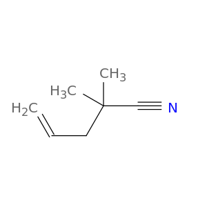 2,2-Dimethylpent-4-enenitrile