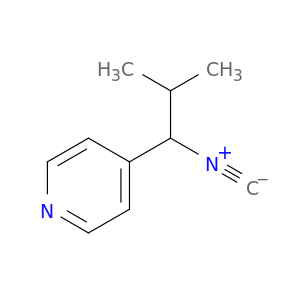 Pyridine, 4-(1-isocyano-2-methylpropyl)-
