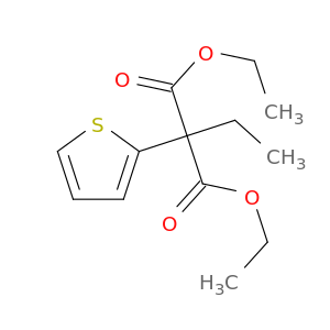 Propanedioic acid, ethyl-2-thienyl-, diethyl ester