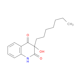 2,4(1H,3H)-Quinolinedione,3-heptyl-3-hydroxy-, (+)-