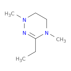 1,2,4-Triazine, 3-ethyl-1,4,5,6-tetrahydro-1,4-dimethyl-