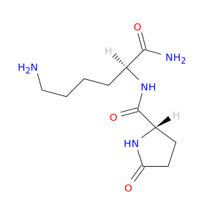 L-Lysinamide, 5-oxo-L-prolyl-