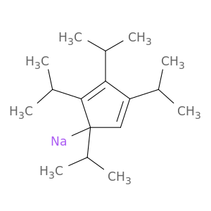 Sodium, [1,2,3,4-tetrakis(1-methylethyl)-2,4-cyclopentadien-1-yl]-