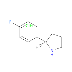 (R)-2-(4-氟苯基)吡咯烷盐酸盐