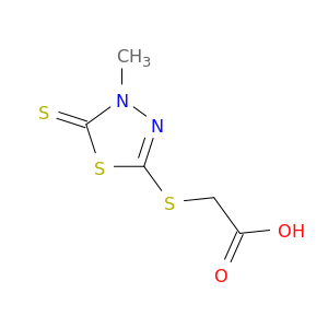 Acetic acid, [(4,5-dihydro-4-methyl-5-thioxo-1,3,4-thiadiazol-2-yl)thio]-