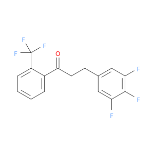 2'-TRIFLUOROMETHYL-3-(3,4,5-TRIFLUOROPHENYL)PROPIOPHENONE